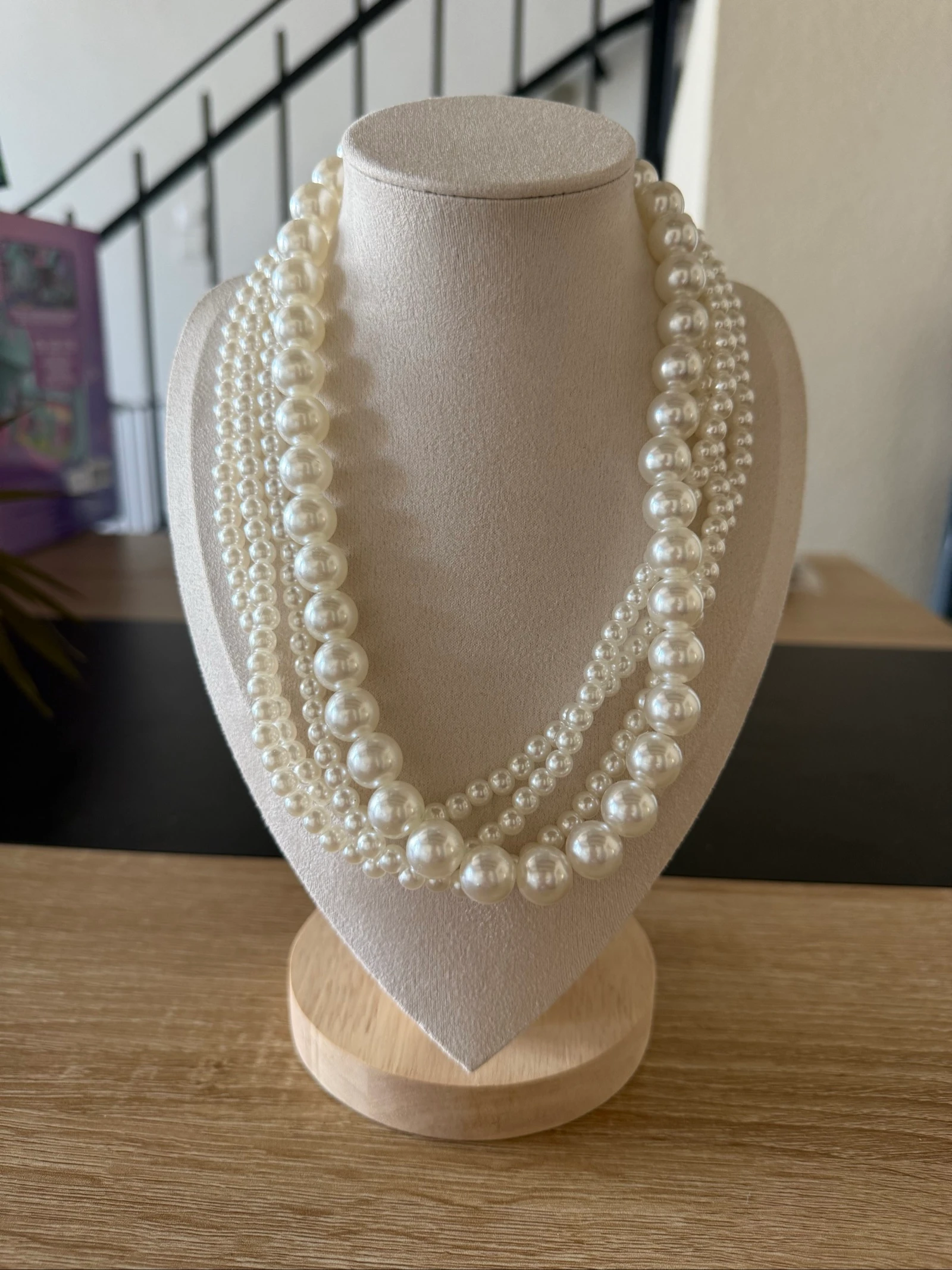 Multi collier de perle